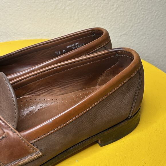 Allen Edmonds Chatham Tassel Loafers Men\'s Size 11 B Leather & Nubuck main image 16